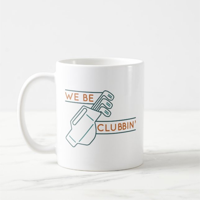 Vi ska klumpa" kaffemugg (Vänster)
