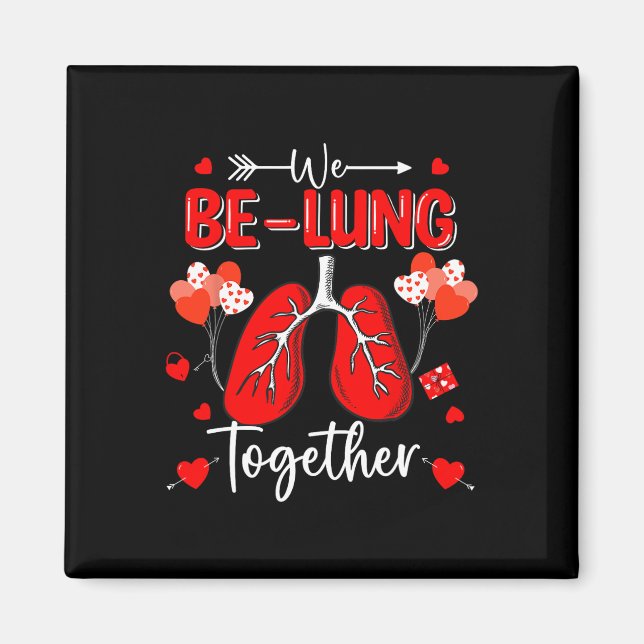 Vi ska lunga ihop andningsvärpning Valentin Magnet (Framsidan)