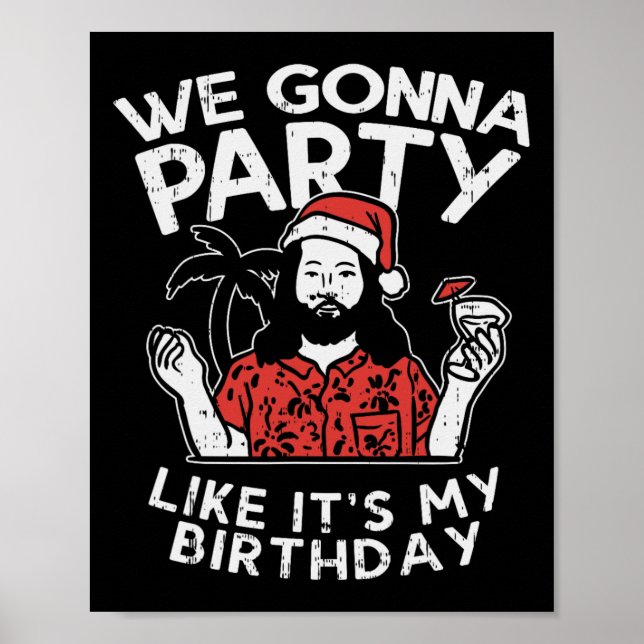 Vi ska Party som min födelsedagsjulljul i Poster (Framsidan)