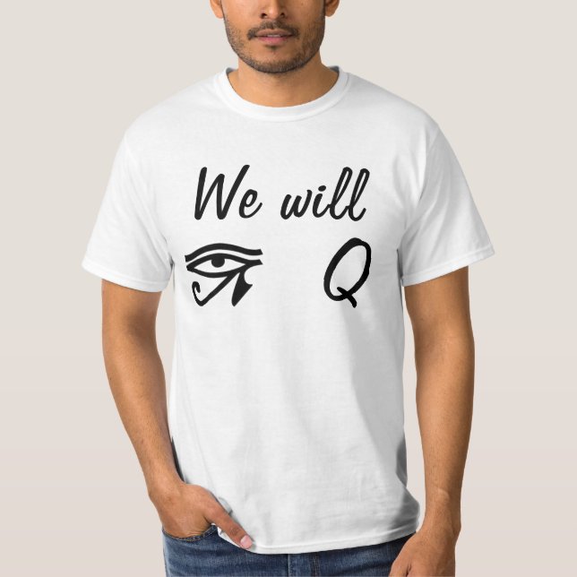 Vi ska ra-q t-shirt (Framsida)