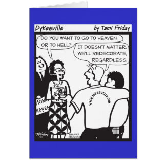 Vi ska Redecorate Hälsningskort