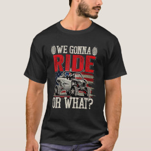 Vi ska rida eller vid sidan av Sxs utv. T Shirt
