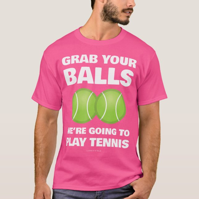 Vi ska spela tennis G. T Shirt (Framsida)