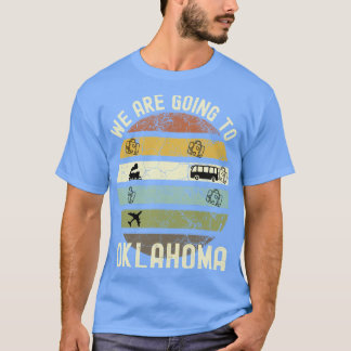 Vi ska till familjen Oklahoma Resa till Oklahoma R T Shirt