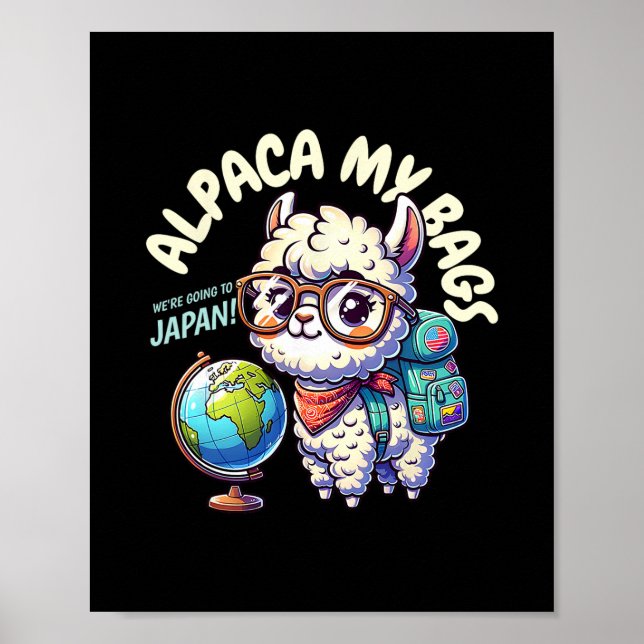 Vi ska till Japan! Rollig japansk grupp  Poster (Framsidan)