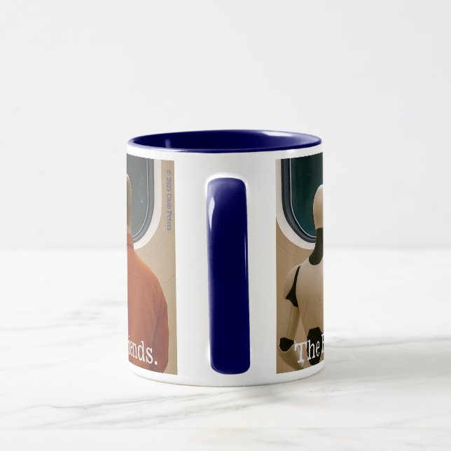 Vi ska till Stars 11oz-kaffe mugg (Handtag)