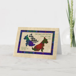 Vi skotska Robert Burns födelsedag 3 Kort