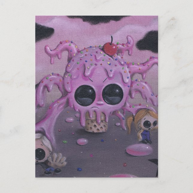 vi skriker alla vykort (Framsida)