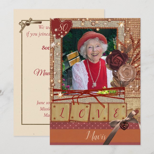 Vi skulle bli hedrade om du gick med oss i Celebra Inbjudningar (Fram/baksida)