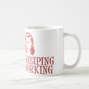 Vi skvallrar inte knöt kontakt kaffemugg