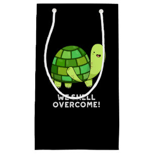 Vi Snäcka Overcome Funny Tortoise Pun Mörk BG