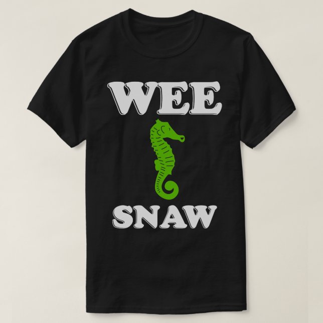 Vi Snaw Hippocampus T Shirt (Design framsida)