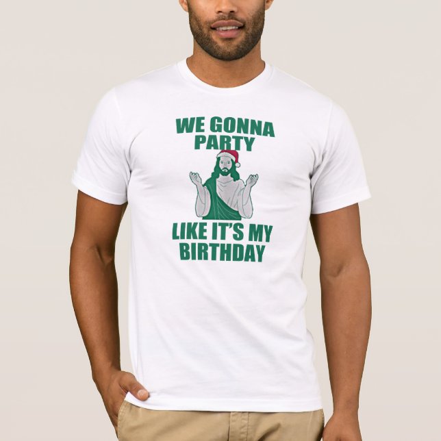 VI som GÅR ATT FESTA NÅGOT LIKNANDE DET, är MIN T Shirt (Framsida)