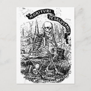 Vi som snart ska äta Salute You-vykort Vykort