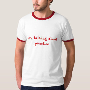 Vi som talar övar omkring t-shirt
