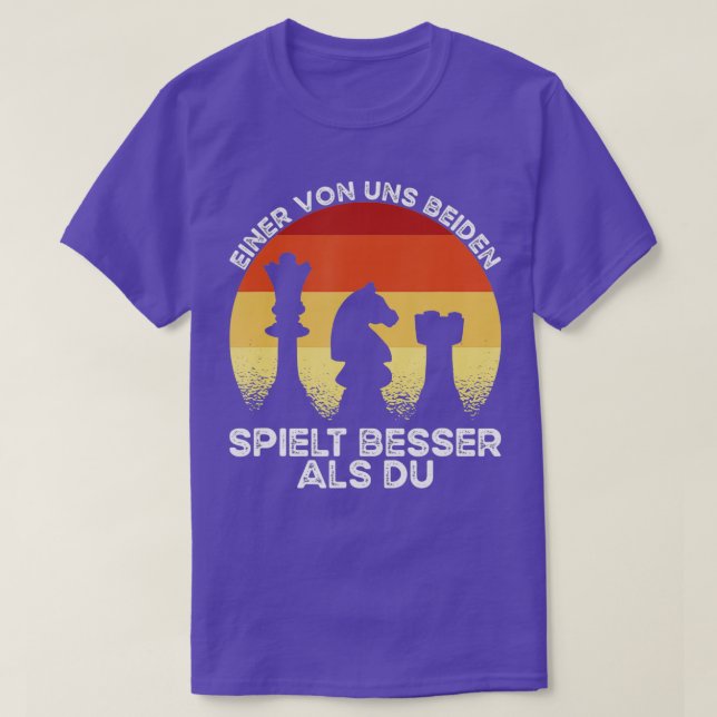 Vi spelar båda bättre än vad du vill. t shirt (Design framsida)