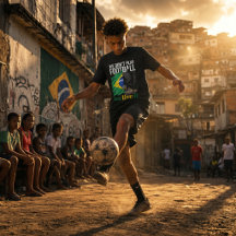 Vi spelar inte fotboll, vi lever det Brasilien Fan