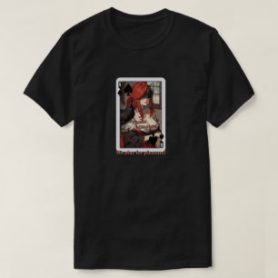 Vi spelar vixen-spel för nöjeskort t shirt