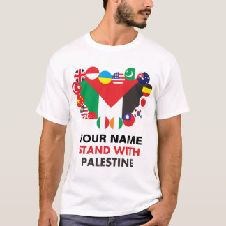 Vi står med Palestina T Shirt