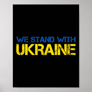 Vi Står Med Ukraina 2 Poster