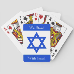 Vi står på Israels sida Casinokort