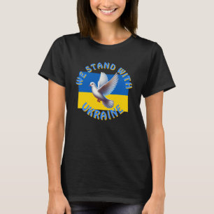 Vi står på Ukrainas sida T Shirt