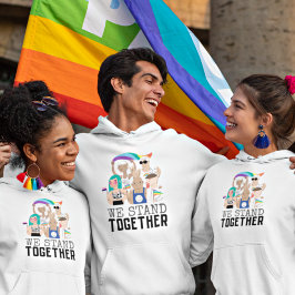 Vi står tillsammans i Pridet för HBT-personers eni T Shirt