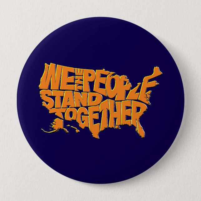 Vi står tillsammans knapp (Framsida)