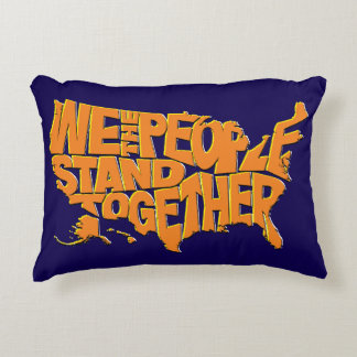 Vi står tillsammans prydnadskudde