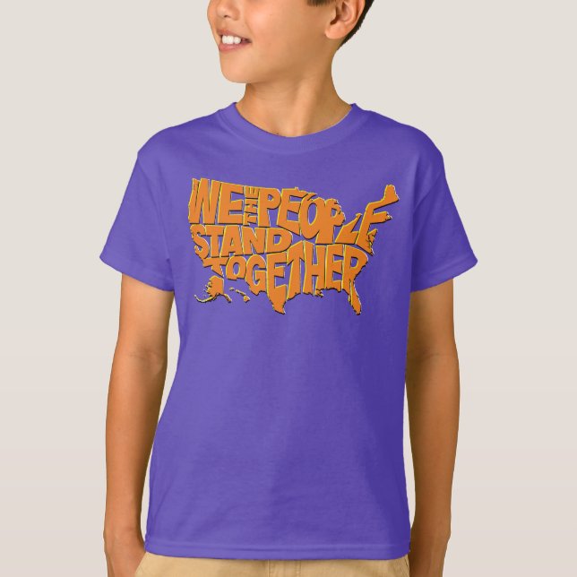 Vi står tillsammans t shirt (Framsida)