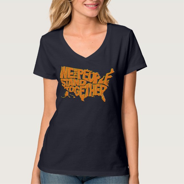 Vi står tillsammans t shirt (Framsida)