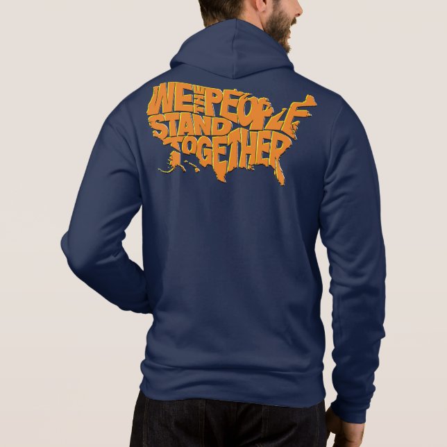 Vi står tillsammans t shirt (Baksida)