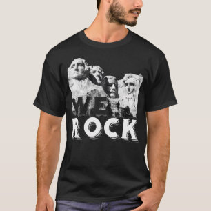 Vi Sten Mount Rushmore-presidentskulptur T Shirt