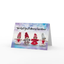Vi Sticka dig ett God jul-kort
