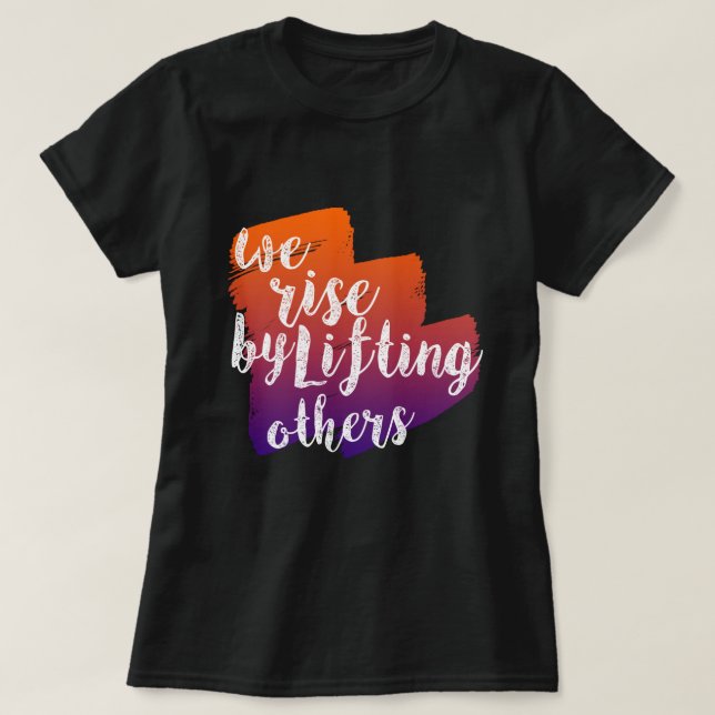 VI STIGA UPP GENOM ATT HISTA ANDRA TEE SHIRT (Design framsida)
