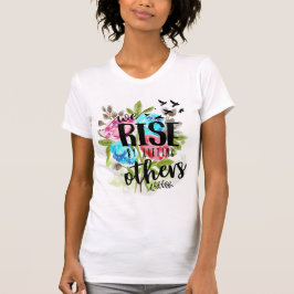 Vi stiga upp genom att lyfta andra t shirt
