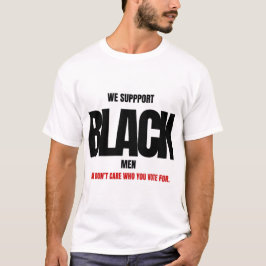 VI STÖDER BLACK MANAR T SHIRT