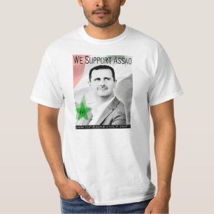 Vi stöttar Bashar Assad! T-shirt