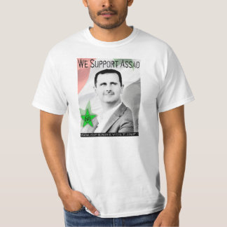 Vi stöttar Bashar Assad! Tee