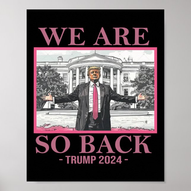 Vi Stöttar Byck Trump 2025  Poster (Framsidan)