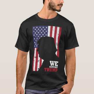 Vi stöttar trumf t shirt