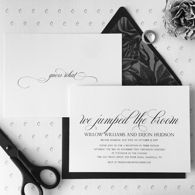 Vi stötte på rummet | Tillkännagivandekort för Brö Meddelande (Skapare uppladdad)