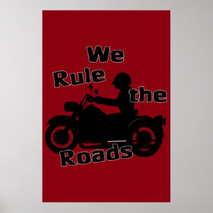 Vi styr vägarna (Bikerna) Poster