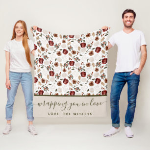 Vi sveper in dig i Kärlek Fleece Blanket
