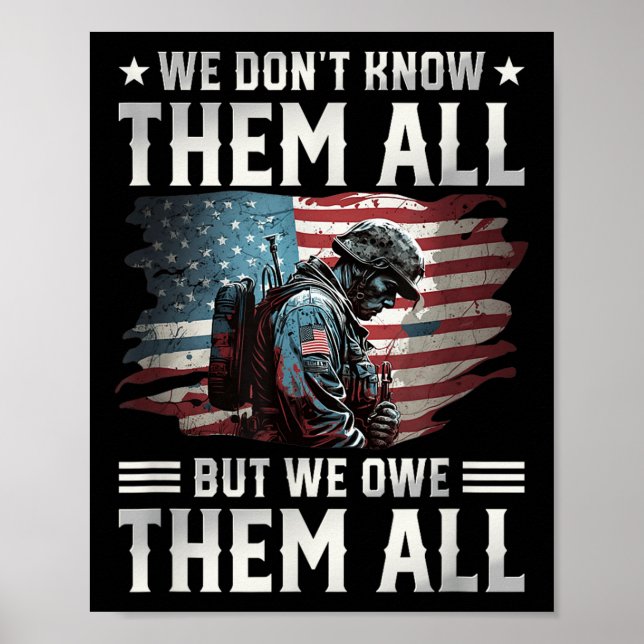 Vi tar dem alla med minnesdagen för amerikanska Fl Poster (Framsidan)