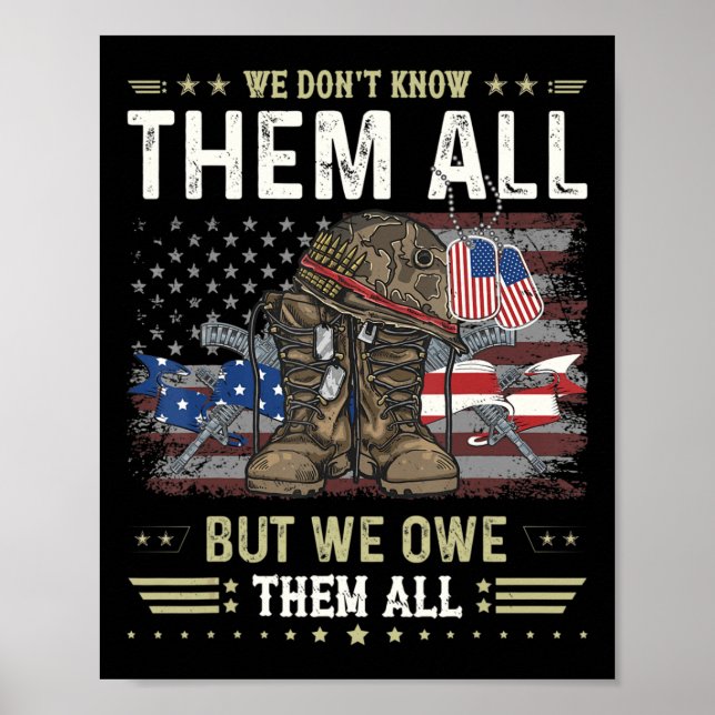 Vi tar dem alla minnesdagar för partiska veteranda poster (Framsidan)