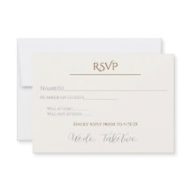 Vi tar emot två RSVP-kort