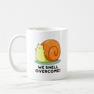 Vi tar oss Snäcka över den vackra Snigel Pun Kaffemugg