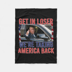 Vi tar tillbaka Amerika Fleecefilt