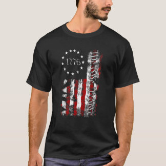 Vi The People 1776 Patriotic American Independence T Shirt